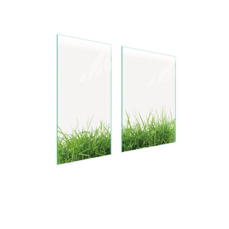 GLASSCHUTZPLATTE 75x52 WEISS