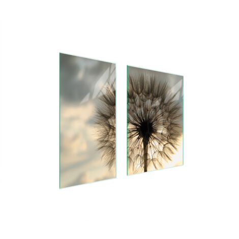 GLASSCHUTZPLATTE BOARD 75x52 BLUME