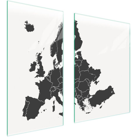 GLASSCHUTZPLATTE BOARD 75x52 MAP