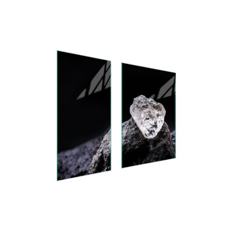 GLASSCHUTZPLATTE BOARD 75x52 STONE