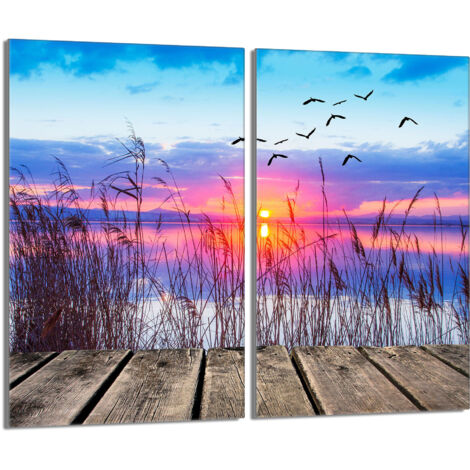 Glasschutzplatte für den Herd 2x30x52 Ansicht