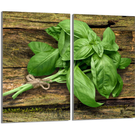 Glasschutzplatte für den Herd 2x30x52 Basil