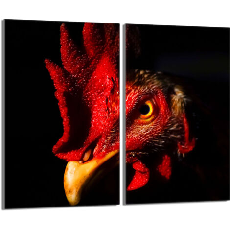Glasschutzplatte für den Herd 2x30x52 Hahn