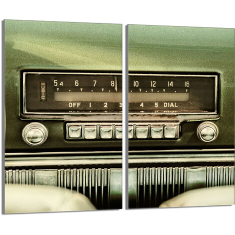 Glasschutzplatte für den Herd 2x30x52 Radio