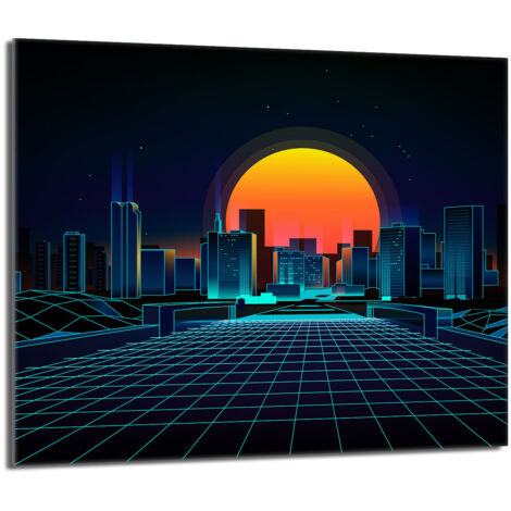 Glasschutzplatte für den Herd 60x52 City