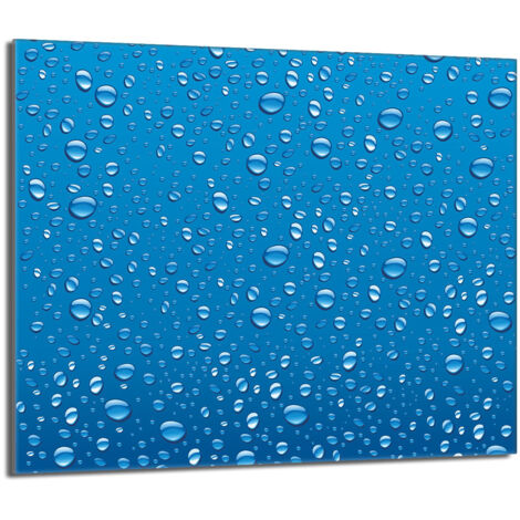 Glasschutzplatte für den Herd 60x52 Krople