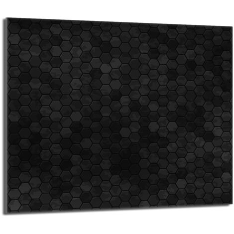 Glasschutzplatte für den Herd 60x52 Muster