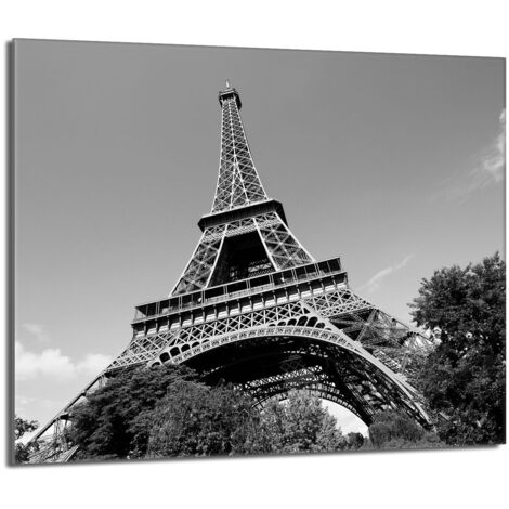 Glasschutzplatte für den Herd 60x52 Paris