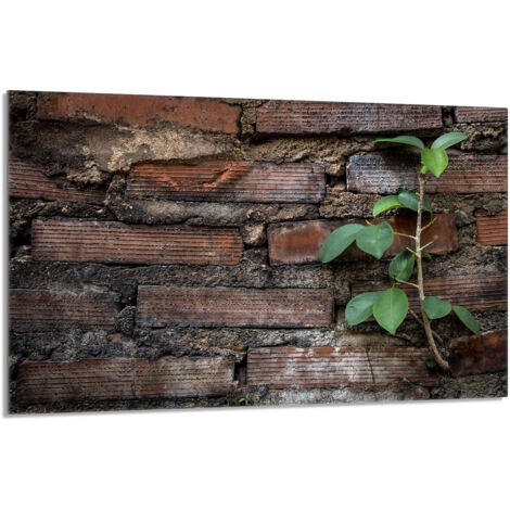 Glasschutzplatte für den Herd 80x52 Brick