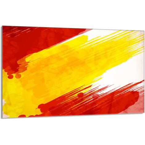 Glasschutzplatte für den Herd 80x52 Bunt