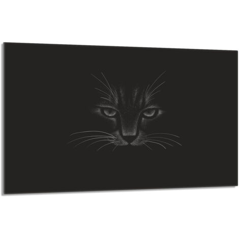 Glasschutzplatte für den Herd 80x52 Cat