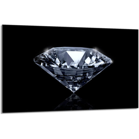 Glasschutzplatte für den Herd 80x52 Diamond