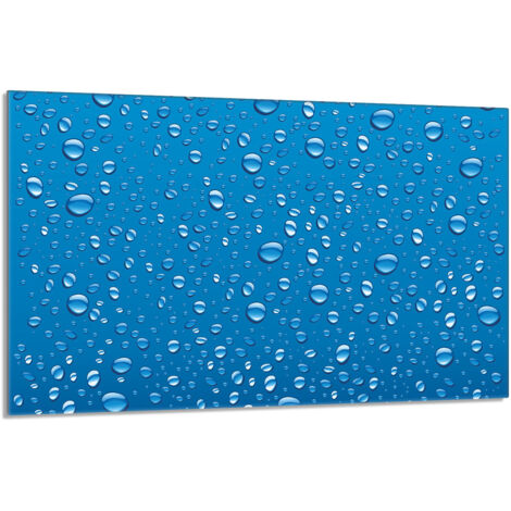 Glasschutzplatte für den Herd 80x52 Krople