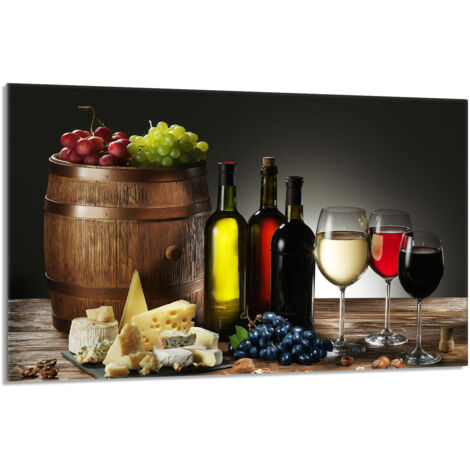Glasschutzplatte für den Herd 80x52 Küche