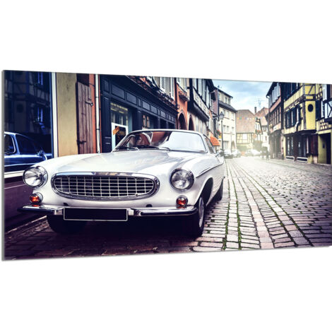 Glasschutzplatte für den Herd 90x52 Auto