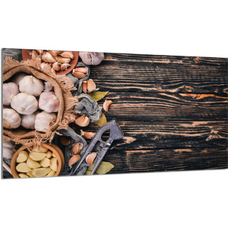 Glasschutzplatte für den Herd 90x52 Food