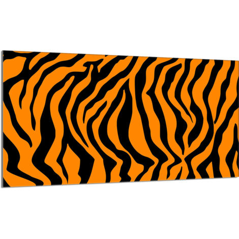 Glasschutzplatte für den Herd 90x52 Tiger