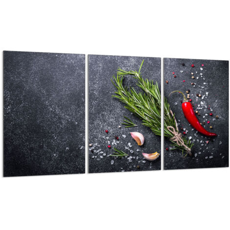 Glasschutzplatte für Herd 3x30x52