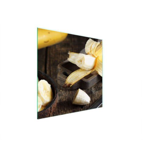 GLASSCHUTZPLATTE FÜR HERD 50x52 BANANE