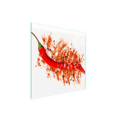 GLASSCHUTZPLATTE FÜR HERD 50x52 CHILLI