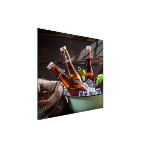 GLASSCHUTZPLATTE FÜR HERD 50x52 FLASCHEN