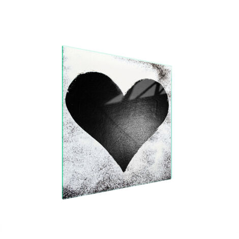 GLASSCHUTZPLATTE FÜR HERD 50x52 HERZ