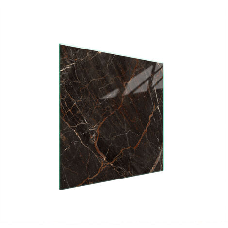 GLASSCHUTZPLATTE FÜR HERD 50x52 MARMOR
