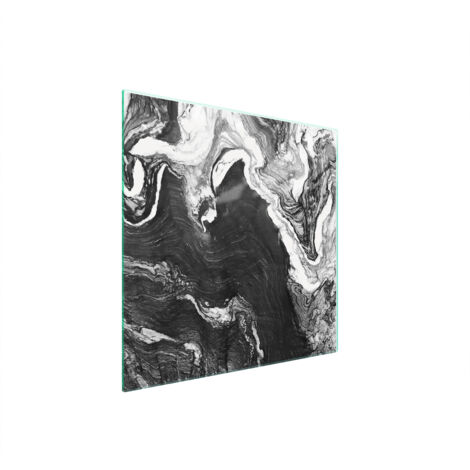 GLASSCHUTZPLATTE FÜR HERD 50x52 MARMOR