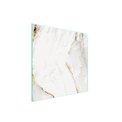 GLASSCHUTZPLATTE FÜR HERD 50x52 MARMOR