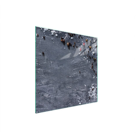 GLASSCHUTZPLATTE FÜR HERD 50x52 SCHIEFER