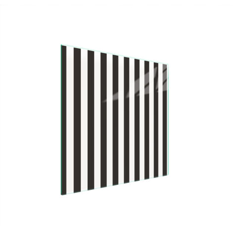 GLASSCHUTZPLATTE FÜR HERD 50x52 STREIFEN