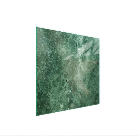 GLASSCHUTZPLATTE FÜR HERD 50x52 TÜRKIS