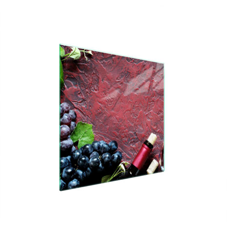 GLASSCHUTZPLATTE FÜR HERD 50x52 WEIN