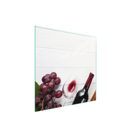 GLASSCHUTZPLATTE FÜR HERD 50x52 WEIN