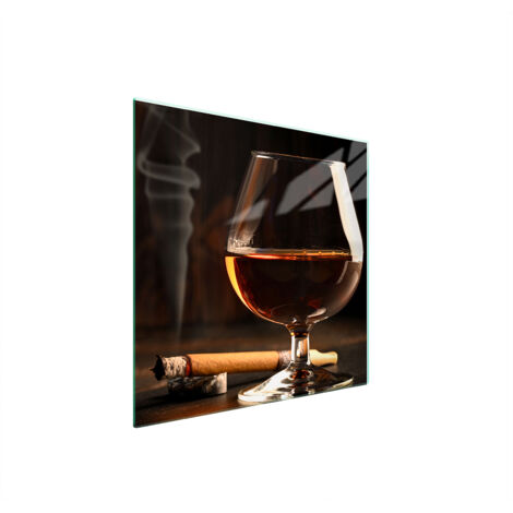 GLASSCHUTZPLATTE FÜR HERD 50x52 WEIN