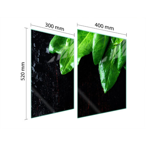 GLASSCHUTZPLATTE FÜR HERD 70x52 BASIL
