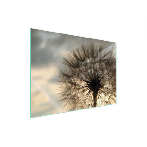 GLASSCHUTZPLATTE FÜR HERD 70x52 BLUME