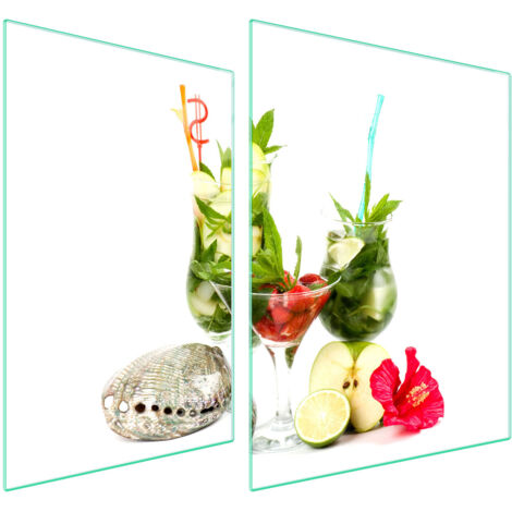 GLASSCHUTZPLATTE FÜR HERD 70x52 FRUIT
