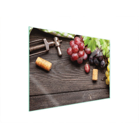 GLASSCHUTZPLATTE FÜR HERD 70x52 FRUIT