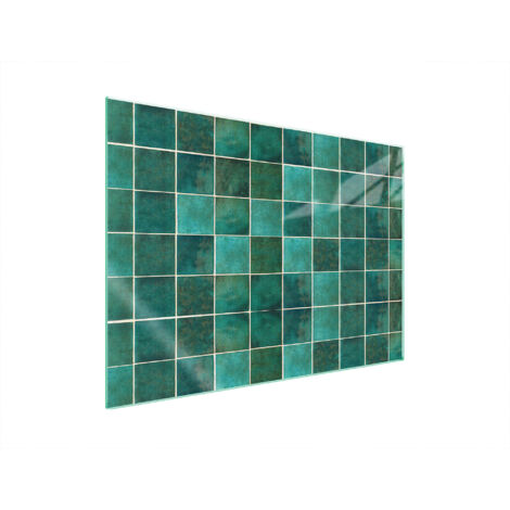 GLASSCHUTZPLATTE FÜR HERD 70x52 GRÜN