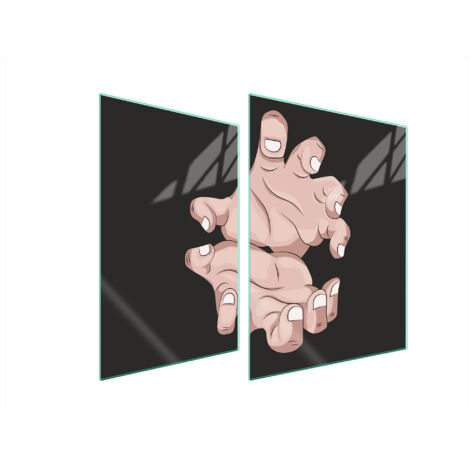 GLASSCHUTZPLATTE FÜR HERD 70x52 HAND