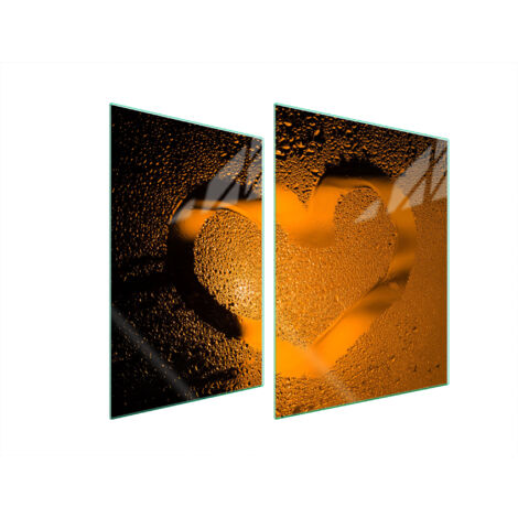 GLASSCHUTZPLATTE FÜR HERD 70x52 HERZ