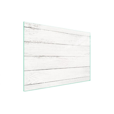 GLASSCHUTZPLATTE FÜR HERD 70x52 HOLZ