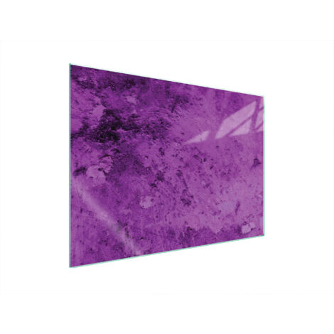 GLASSCHUTZPLATTE FÜR HERD 70x52 LILA