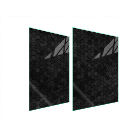 GLASSCHUTZPLATTE FÜR HERD 70x52 MUSTER