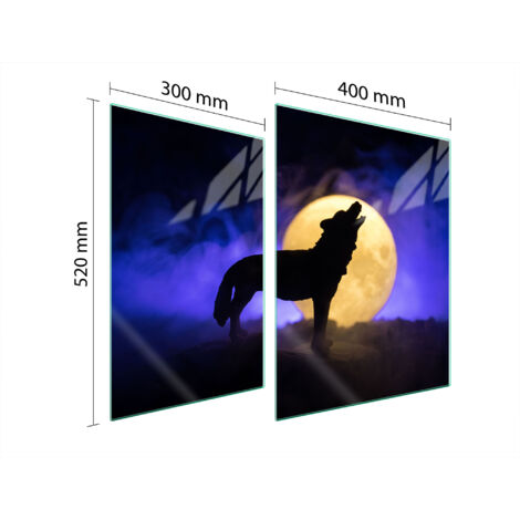 GLASSCHUTZPLATTE FÜR HERD 70x52 WILK