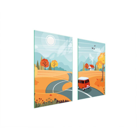 GLASSCHUTZPLATTE FÜR HERD 75x52 AUTO