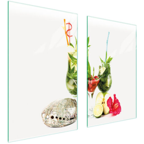 GLASSCHUTZPLATTE FÜR HERD 75x52 FRUIT