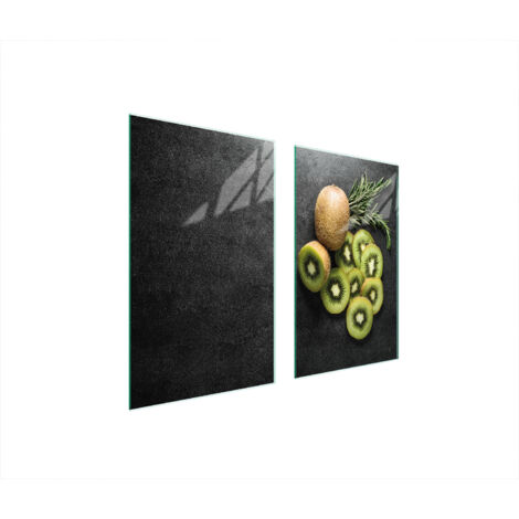 GLASSCHUTZPLATTE FÜR HERD 75x52 KIWI