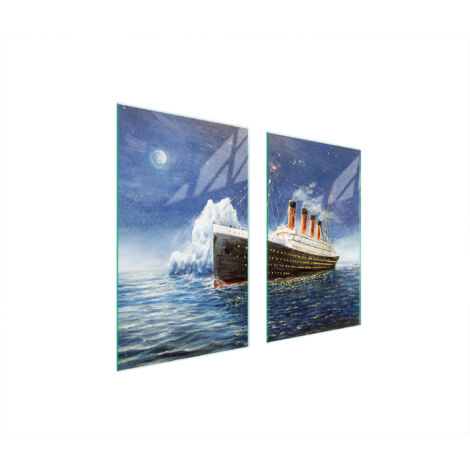 GLASSCHUTZPLATTE FÜR HERD 75x52 TITANIC